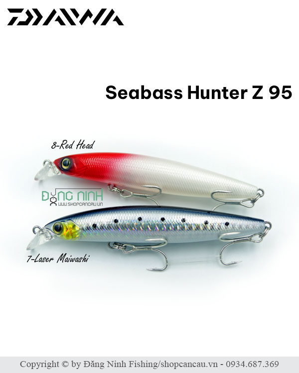 M I Lure Daiwa Seabass Hunter Z